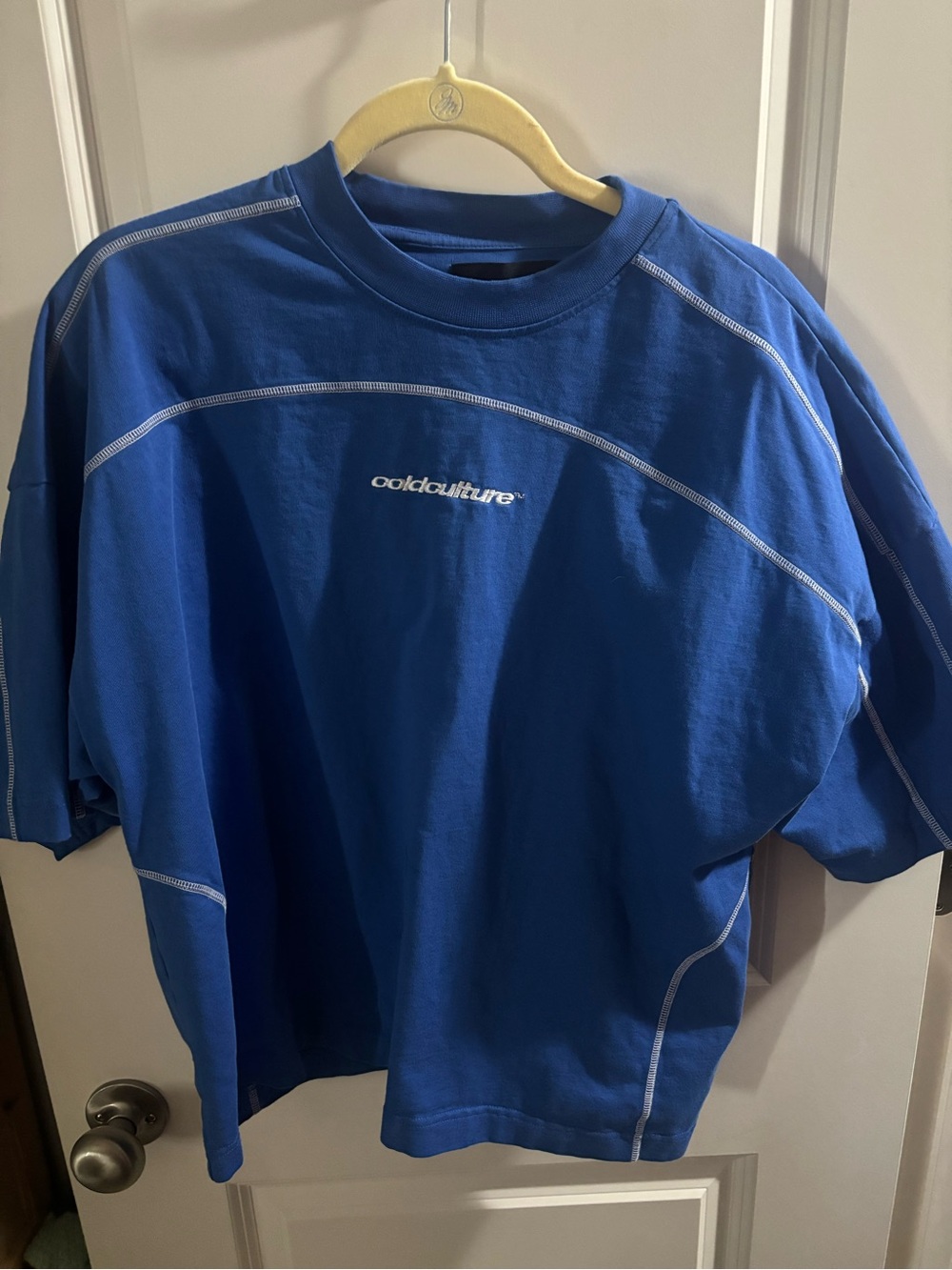 ColdCouture Men's Blue Short-Sleeve Crew Tee